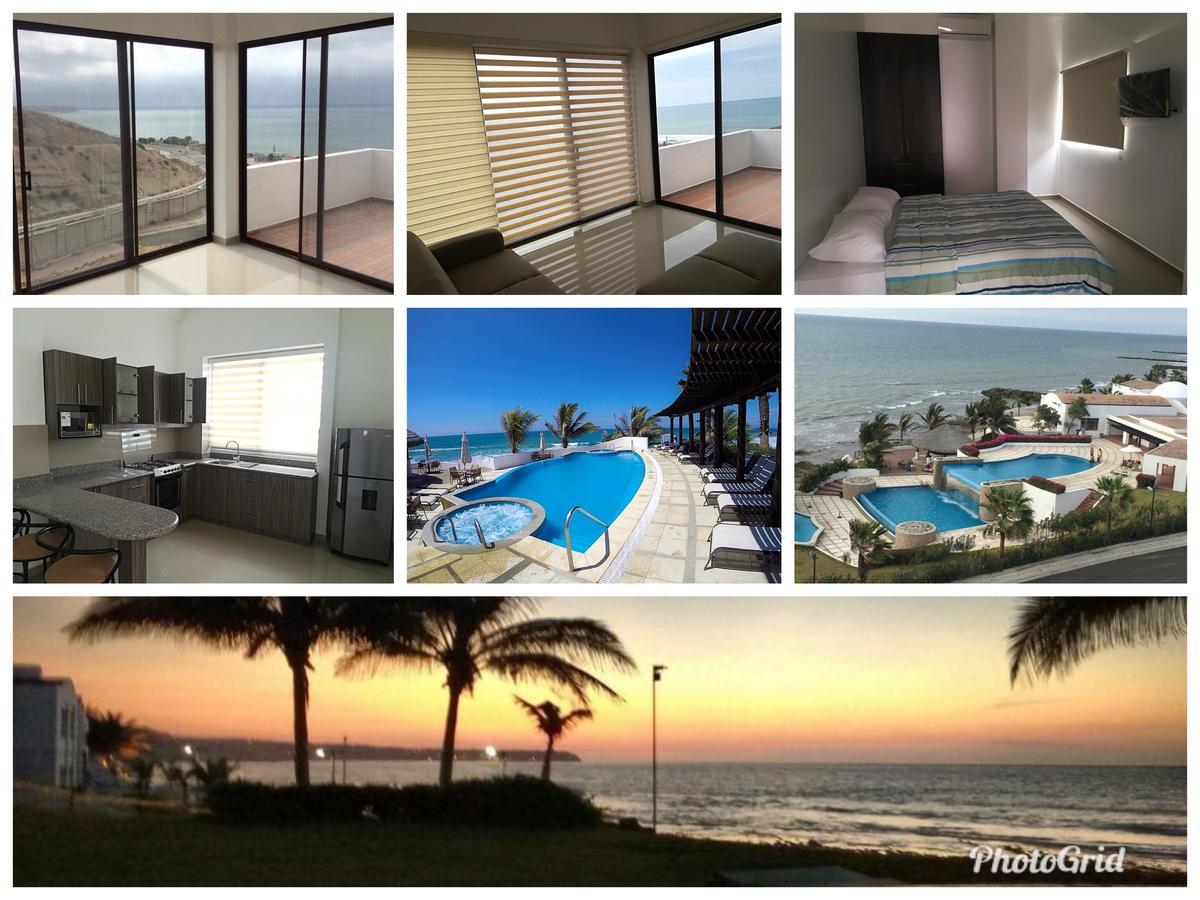 Departamento Suite Ciudad Del Mar マンタ エクステリア 写真
